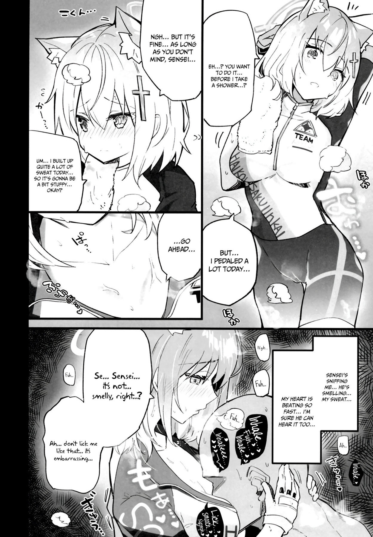 Hentai Manga Comic-Steamy Blue Archive-Read-13